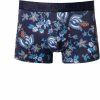 Aktion 💯 HOM Boxer Briefs Morgiou 402124/P0RA Trunks, Mikrofaser, Blau-orange, Marine 🤩