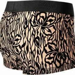 Bester Verkauf 💯 HOM Trunk Adonis 402049/J004 Mikrofaser-Stretch semitransparent, Beige-schwarz, Gemustert, Schwarz ⭐ -Wäsche Verkaufsladen 369908 norm3