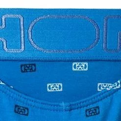 Auslauf ✨ HOM Mini Briefs HO1 Vauban 402110/I0BI Slip, Baumwolle-Modal, Capriblau gemustert, Blau 🛒 -Wäsche Verkaufsladen 369911 norm2