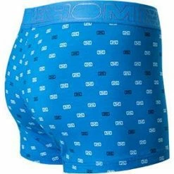 Coupon 🤩 HOM Boxer Briefs HO1 Vauban 402111/I0BI Trunk, Baumwolle-Modal, Capriblau gemustert, Blau 😍 -Wäsche Verkaufsladen 369912 norm3