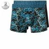 Am billigsten 🔥 bruno banani Shorts 2er Pack 2201-2283/4234 Trunks, Baumwoll-Stretch, Petrol-schwarz gemustert, Imperialblau-schwarz 😍