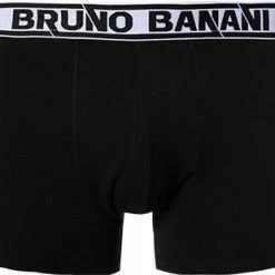 Neu 🌟 bruno banani Shorts 2er Pack Mon. 2201-2284/4235 Trunks, Baumwoll-Stretch, Schwarz-weiß gemustert, Schwarz-weiß 🧨 -Wäsche Verkaufsladen 370122 norm2