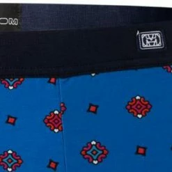 Auslauf 🤩 HOM Comfort Boxer Briefs Sugiton 402143/I0BI Trunk, Baumwolle, Blau gemustert, Blau 👍 -Wäsche Verkaufsladen 370404 norm3