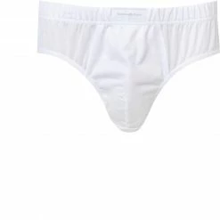 Rabatt 👏 Ermenegildo Zegna Midi Brief N2L61007/100 Slip, Baumwoll-Stretch, Weiß 🔥
