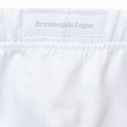 Rabatt 👏 Ermenegildo Zegna Midi Brief N2L61007/100 Slip, Baumwoll-Stretch, Weiß 🔥 -Wäsche Verkaufsladen 370951 norm2