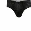 Rabatt 🔥 Ermenegildo Zegna Midi Brief N2L61007/001 Slip, Baumwoll-Stretch, Schwarz 😀