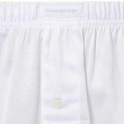 Besorgen 😀 Ermenegildo Zegna Filoscozia Boxer N2LC7007/100 Boxershorts, Baumwolle, Weiß ❤️ -Wäsche Verkaufsladen 370956 norm2