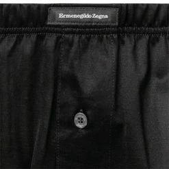 Großhandel 🧨 Ermenegildo Zegna Filoscozia Boxer N2LC7007/001 Boxershorts, Baumwolle, Schwarz ⌛ -Wäsche Verkaufsladen 370957 norm2