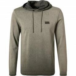 Brandneu 🔥 JOOP! Longsleeve Alexandros 30027861/302 Modern Fit, Baumwolle, Khaki 🎉