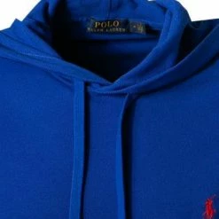 Am billigsten ⌛ Polo Ralph Lauren Kapuzenlongsleeve 710842628/003 Baumwolle, Royalblau ✔️ -Wäsche Verkaufsladen 371821 norm2