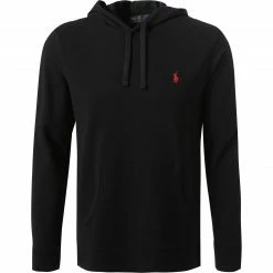 Angebote 🎉 Polo Ralph Lauren Kapuzenlongsleeve 710842628/008 Baumwolle, Schwarz 👏