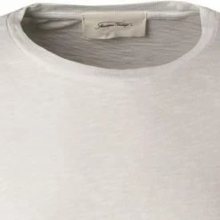 Besorgen 🎉 American Vintage T-Shirt MBYSA18/blanc Longsleeve, Baumwolle, Weiß meliert ✨ -Wäsche Verkaufsladen 371931 norm2