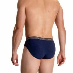 Bester Verkauf ✨ Olaf Benz PEARL2100 Sportbrief 130313/4603 Slip, Baumwoll-Stretch, Dunkelblau 💯 -Wäsche Verkaufsladen 372063 norm2