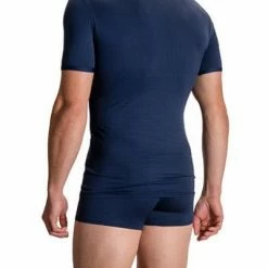 Bester Verkauf ❤️ Olaf Benz RED1201 T-Shirt 105835/4600 Mikrofaser, Navy ⌛ -Wäsche Verkaufsladen 372071 norm2