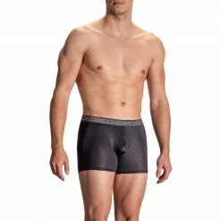 Aktion 🔥 Olaf Benz RED2109 Boxerpants 108840/8000 Trunk, Mikrofaser, Schwarz gemustert, Schwarz 😉