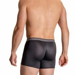 Aktion 🔥 Olaf Benz RED2109 Boxerpants 108840/8000 Trunk, Mikrofaser, Schwarz gemustert, Schwarz 😉 -Wäsche Verkaufsladen 372083 norm2