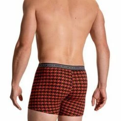 Bestes Angebot 🎉 Olaf Benz RED2108 Boxerpants 108860/9308 Trunk, Baumwoll-Stretch, Rot gemustert, Rot 🧨 -Wäsche Verkaufsladen 372094 norm2