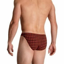 Blitzangebot 🔔 Olaf Benz RED2108 Brazilbrief 108863/9308 Slip, Baumwoll-Stretch, Rot gemustert, Rot ⌛ -Wäsche Verkaufsladen 372096 norm2