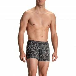 Großhandel ⌛ Olaf Benz RED2111 Boxerpants 108865/9888 Trunk, Baumwoll-Stretch, Grau-schwarz gemustert, Grau-schwarz 😍