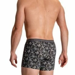 Großhandel ⌛ Olaf Benz RED2111 Boxerpants 108865/9888 Trunk, Baumwoll-Stretch, Grau-schwarz gemustert, Grau-schwarz 😍 -Wäsche Verkaufsladen 372097 norm2