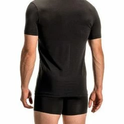Großhandel 👍 Olaf Benz PEARL2115 V-Neck 130334/8000 T-Shirt, Modal, Schwarz 😉 -Wäsche Verkaufsladen 372153 norm2
