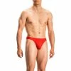 Bestpreis 🔥 Olaf Benz RED1601 Brazilbrief 107411/3000 Slip, Baumwoll-Stretch, Rot 😍