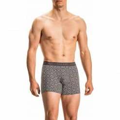 Großhandel ⌛ Olaf Benz RED2117 Boxerpants 108900/8010 Trunk, Mikrofaser, Schwarz gemustert, Schwarz-weiß 😉