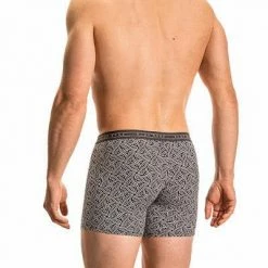 Großhandel ⌛ Olaf Benz RED2117 Boxerpants 108900/8010 Trunk, Mikrofaser, Schwarz gemustert, Schwarz-weiß 😉 -Wäsche Verkaufsladen 372164 norm2