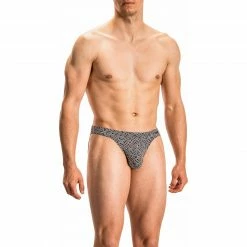 Top 10 🧨 Olaf Benz RED2117 Brazilbrief 108903/8010 Slip, Mikrofaser, Schwarz gemustert, Schwarz-weiß 🔥