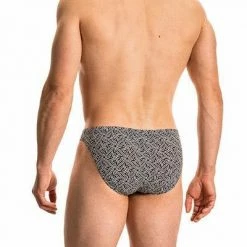 Top 10 🧨 Olaf Benz RED2117 Brazilbrief 108903/8010 Slip, Mikrofaser, Schwarz gemustert, Schwarz-weiß 🔥 -Wäsche Verkaufsladen 372167 norm2