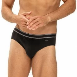 Budget ❤️ Mey THINK Jazz-Pants 71141/123 Slip, Bio Baumwoll-Stretch, Schwarz 🤩