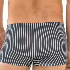 Budget 🎁 Mey GOTS Newham Shorty 37112/668 Trunk, Bio Baumwoll-Stretch, Blau-weiß gestreift, Blau 🔔 -Wäsche Verkaufsladen 372599 norm2