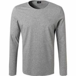 Bestpreis 🔥 JOOP! T-Shirt Charles 30021900/041 Longsleeve, Baumwolle, Grau meliert, Grau 👍 -Wäsche Verkaufsladen 372629 norm
