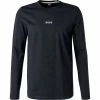 Brandneu 🎁 BOSS Longsleeve TChark 50462807/404 Baumwolle, Dunkelblau ✔️
