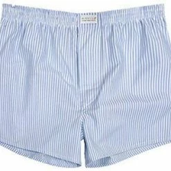 Bestpreis 🔥 Novila Shorts 8580/55/102 Boxershorts, Baumwolle, Hellblau-weiß gestreift, Hellblau gestreift 🛒