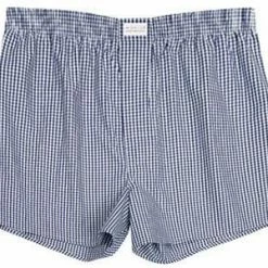 Bestpreis 😉 Novila Shorts 8580/55/204 Boxershorts, Baumwolle, Marine-weiß kariert, Marine kariert ✨