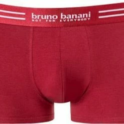 Angebote 😉 bruno banani Shorts 3er Pack Cotton 2201-2326/4302 Trunks, Baumwoll-Stretch, Rot, Rot-rubinrot-weinrot 💯 -Wäsche Verkaufsladen 372869 norm2