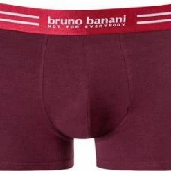 Angebote 😉 bruno banani Shorts 3er Pack Cotton 2201-2326/4302 Trunks, Baumwoll-Stretch, Rot, Rot-rubinrot-weinrot 💯 -Wäsche Verkaufsladen 372869 norm3