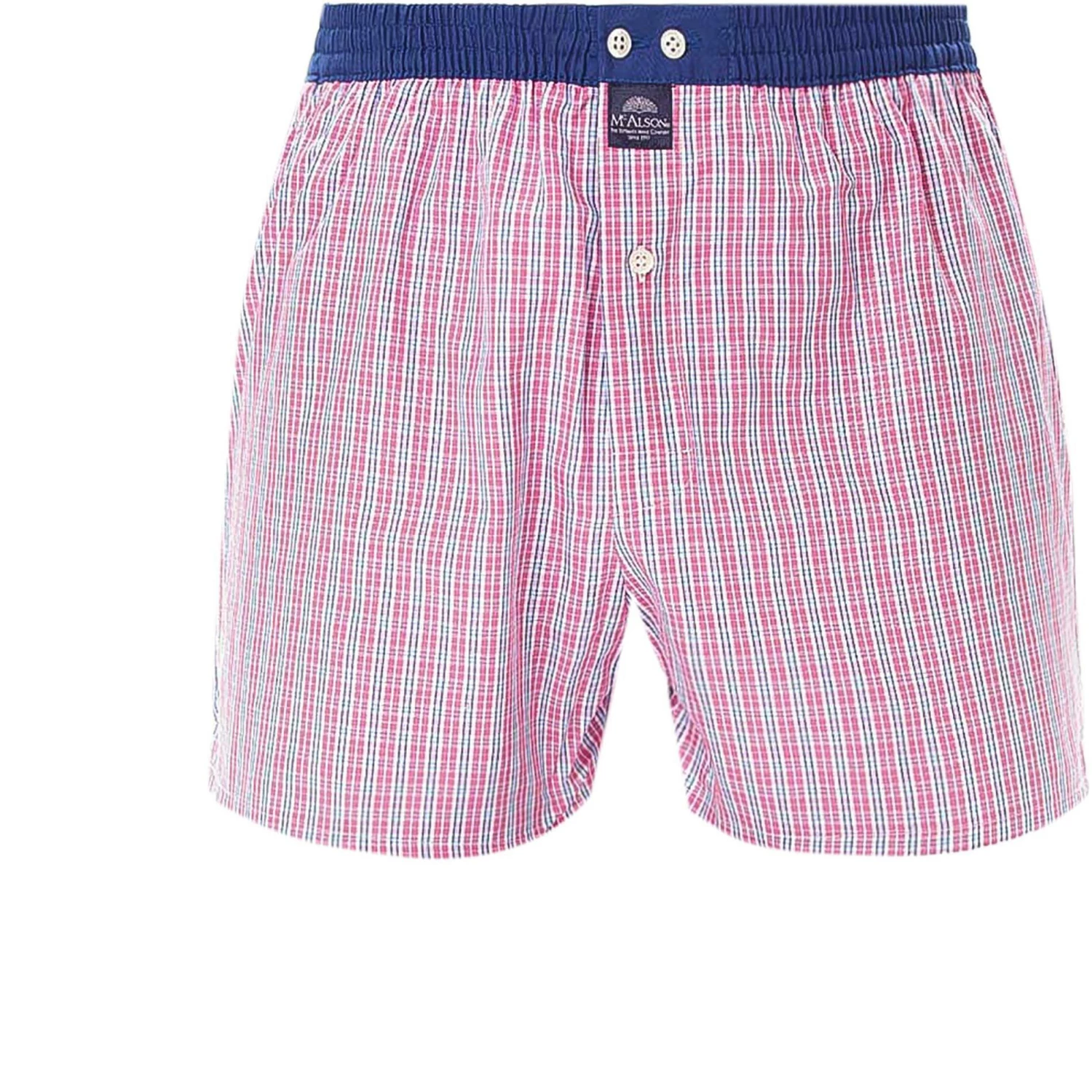Auslauf ⭐ MC ALSON Boxer-Shorts 4405/rosa Boxershorts, Baumwolle, Rosa-blau kariert 💯 1 Auslauf ⭐ MC ALSON Boxer-Shorts 4405/rosa Boxershorts, Baumwolle, Rosa-blau kariert 💯