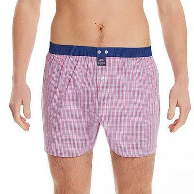 Auslauf ⭐ MC ALSON Boxer-Shorts 4405/rosa Boxershorts, Baumwolle, Rosa-blau kariert 💯 3 Auslauf ⭐ MC ALSON Boxer-Shorts 4405/rosa Boxershorts, Baumwolle, Rosa-blau kariert 💯 – Bild 3