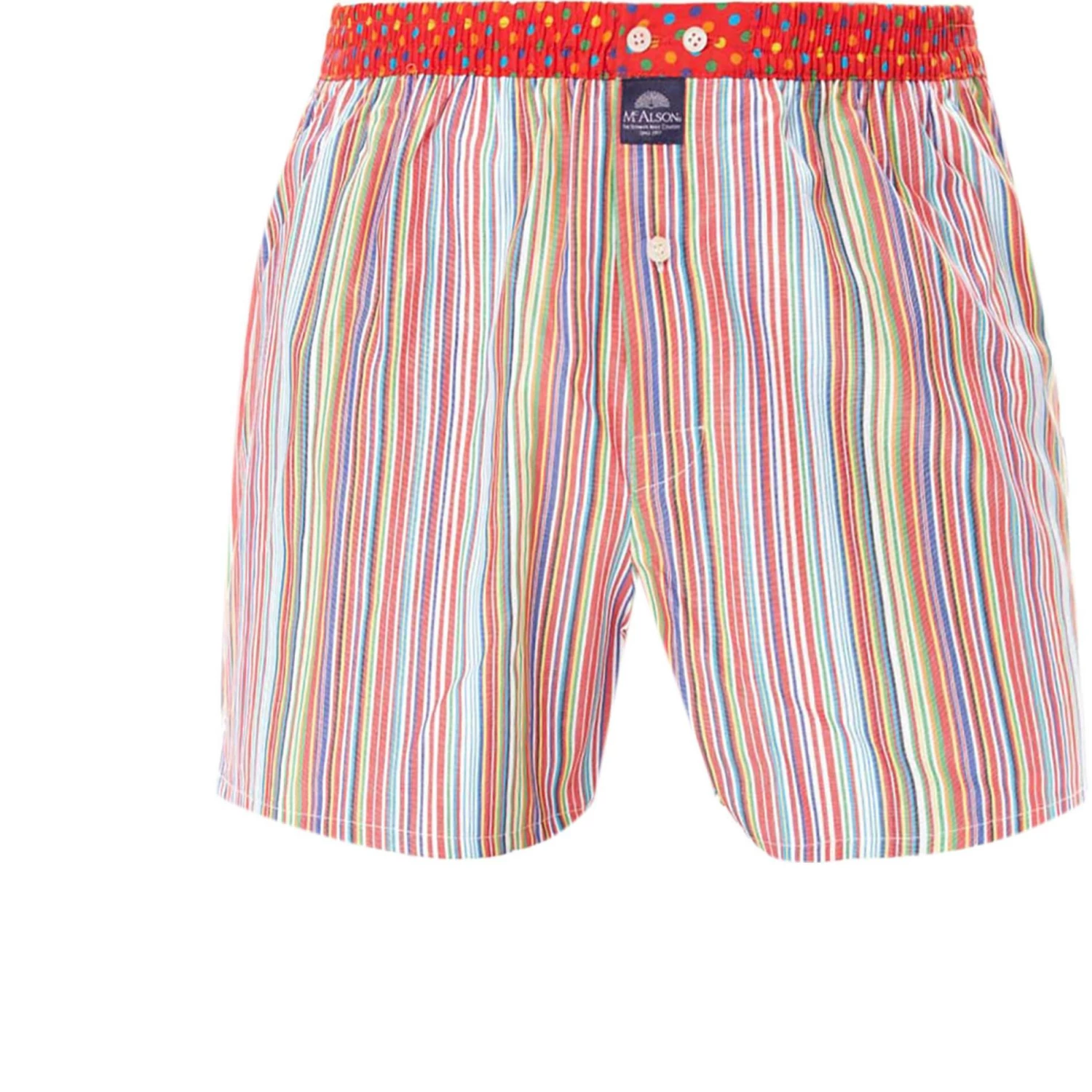 Auslauf 🎉 MC ALSON Boxer-Shorts 4410/multicolor Boxershorts, Baumwolle, Multicolor gestreift 🔥 1 Auslauf 🎉 MC ALSON Boxer-Shorts 4410/multicolor Boxershorts, Baumwolle, Multicolor gestreift 🔥