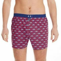 Coupon 🎁 MC ALSON Boxer-Shorts 4454/rot Boxershorts, Baumwolle, Rot gemustert 🧨 -Wäsche Verkaufsladen 373091 norm2
