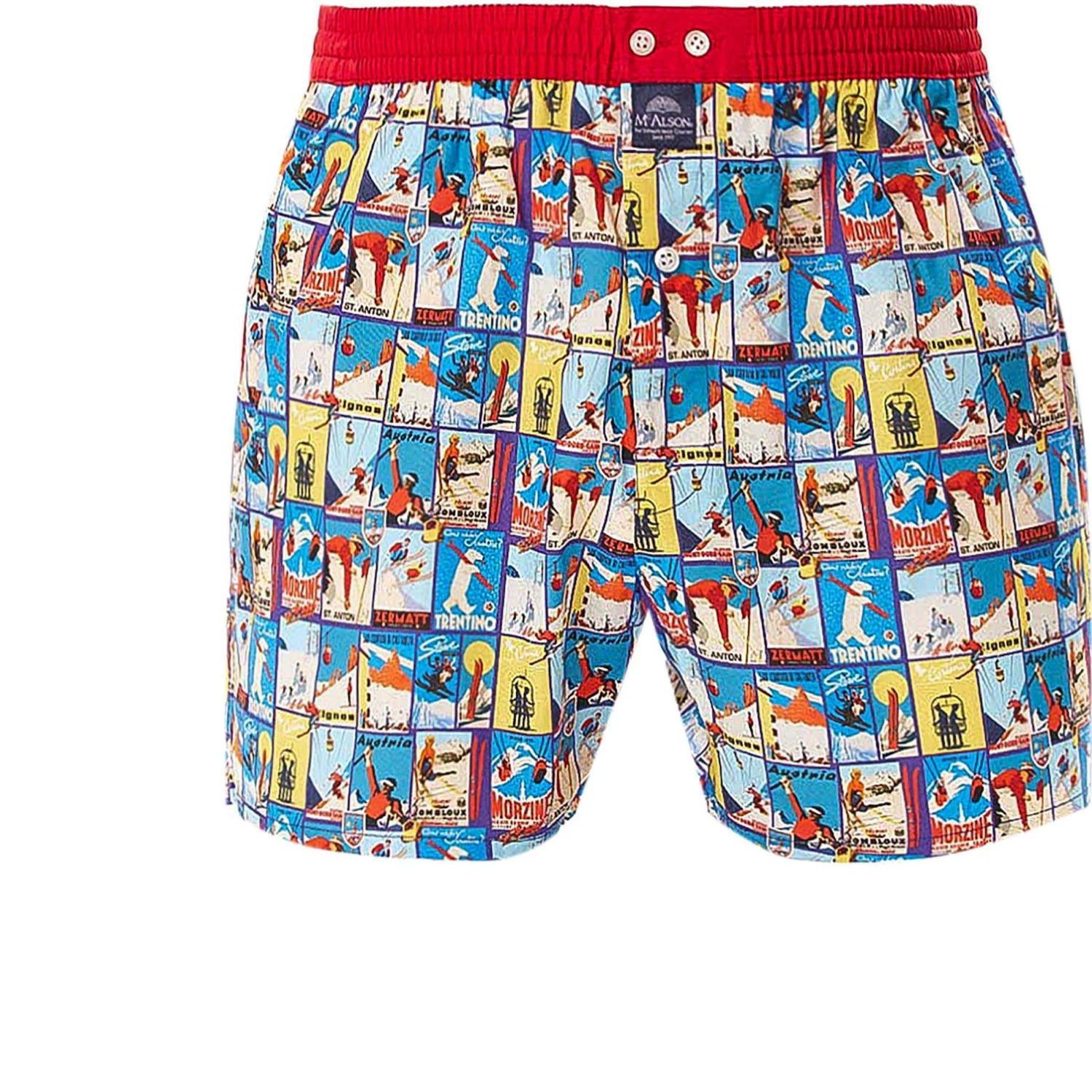 Bestes Angebot 🥰 MC ALSON Boxer-Shorts 4462/multicolor Boxershorts, Baumwolle 🤩 1 Bestes Angebot 🥰 MC ALSON Boxer-Shorts 4462/multicolor Boxershorts, Baumwolle 🤩