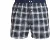 Bestpreis ✔️ MC ALSON Boxer-Shorts 4477/grün Boxershorts, Baumwolle, Marine-grün kariert 🎁