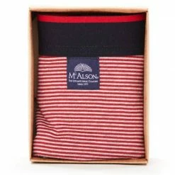 Bester Verkauf ⭐ MC ALSON Jersey Boxer-Shorts J0205/rot-blau Trunk, Baumwoll-Jersey, Rot-blau gestreift 😍 -Wäsche Verkaufsladen 373099 norm3