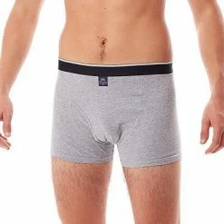 Großhandel 💯 MC ALSON Jersey Boxer-Shorts J0300/grau Trunk, Baumwoll-Jersey, Hellgrau meliert 🌟 -Wäsche Verkaufsladen 373100 norm2