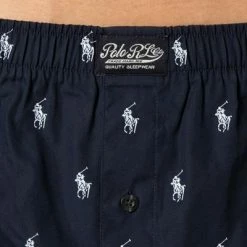 Auslauf 🌟 Polo Ralph Lauren Boxer 714830266/005 Boxershorts, Baumwolle, Navy-weiß gemustert, Navy-weiß 🤩 -Wäsche Verkaufsladen 373282 norm2