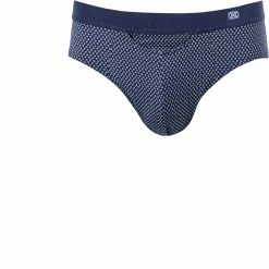 Blitzangebot 💯 HOM Comfrot Mini Briefs Ramatuelle 402271/I0RA Slip, Baumwolle, Navy gemustert, Navy 🧨