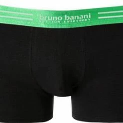 Budget 💯 bruno banani Shorts 3er Pack Cotton 2201-2326/0007 Trunks, Baumwoll-Stretch, Schwarz 🛒 -Wäsche Verkaufsladen 373493 norm2
