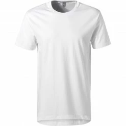 Blitzangebot 🔥 CALIDA T-Shirt 2er Pack 14341/001 T-Shirts, Baumwolle, Weiß 😉